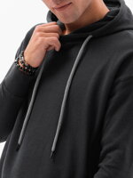 Men's hooded sweatshirt B1313 - black