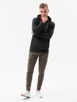 Men's hooded sweatshirt B1313 - black