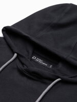 Men's hooded sweatshirt B1313 - black