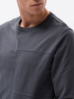 Men's sweatshirt - silver B1278