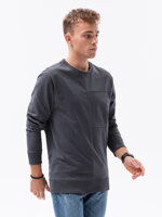 Men's sweatshirt - silver B1278