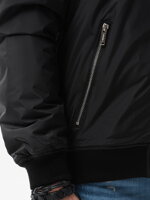 Men's mid-season quilted jacket C538- black