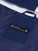 Men's winter jacket C455 - dark blue