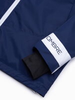 Men's winter jacket C455 - dark blue