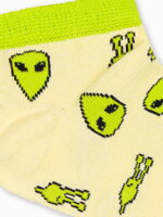 Men's socks U177 - lime