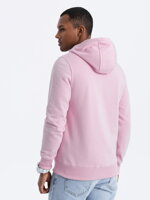 Men's printed hoodie B1351 - pink