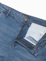 Men's denim pants CARROT FIT - blue V1 OM-PADP-0117