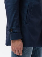 Men's mid-season coat C269 - navy