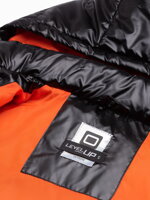 Men's winter jacket - black C545