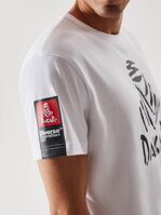 Men's printed T-shirt DKR 0122 S1834 - white