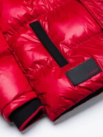 Men's mid-season quilted jacket C457 - red