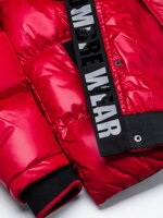 Men's mid-season quilted jacket C457 - red
