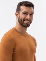 Men's sweater E177 - camel