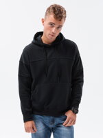 Men's hooded sweatshirt B1078 - black