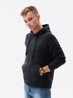 Men's hooded sweatshirt B1078 - black
