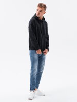 Men's hooded sweatshirt B1078 - black