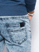 Men's joggers P1056 - light blue