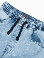 Men's denim shorts - light jeans W362