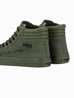 Men's ankle shoes T357 - khaki