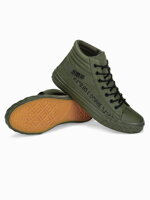 Men's ankle shoes T357 - khaki