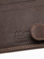 Men's leather wallet A092 - brown