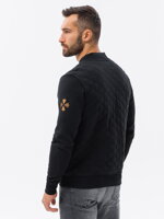 Men's zip-up sweatshirt - V3 black B1422
