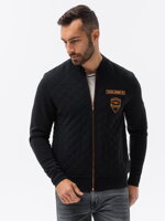 Men's zip-up sweatshirt - V3 black B1422