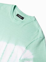 TIE DYE men's cotton T-shirt - mint V5 S1617