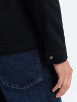 Men's zip-up sweatshirt B1071 - black