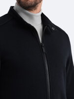 Men's zip-up sweatshirt B1071 - black