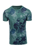 Men's printed t-shirt S1377 - green