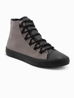 Men's casual sneakers - grey T378
