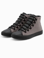 Men's casual sneakers - grey T378