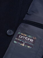 Men's mid-season coat - navy C536