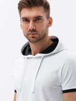 Pánske tričko Ombre S1376 - biele