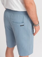 Men's sweatshorts W291 - light blue
