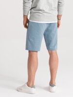 Men's sweatshorts W291 - light blue