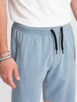 Men's sweatshorts W291 - light blue