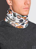 Men's snood A379 - white