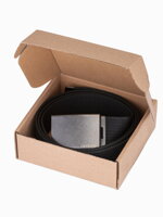 Men's sackcloth belt A376 - black