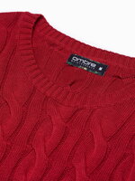 Men's sweater E195 - red