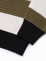 Men's sweater E189 - olive