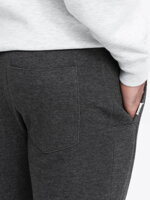 Men's sweatpants - dark grey P1036