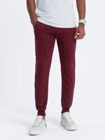 Men's sweatpants P867 - dark red