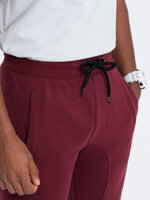 Men's sweatpants P867 - dark red
