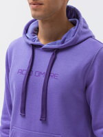 Men's printed hoodie B1351 - violet