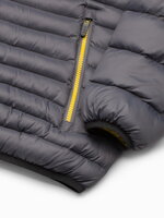 Men's mid-season quilted jacket C372 - grey
