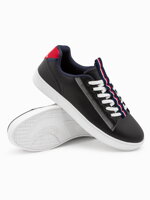 Men's casual sneakers - black T419