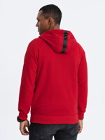 Men's zip-up sweatshirt B1083 - red