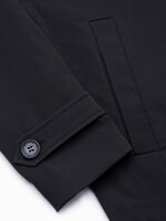 Men's mid-season coat C269 - black